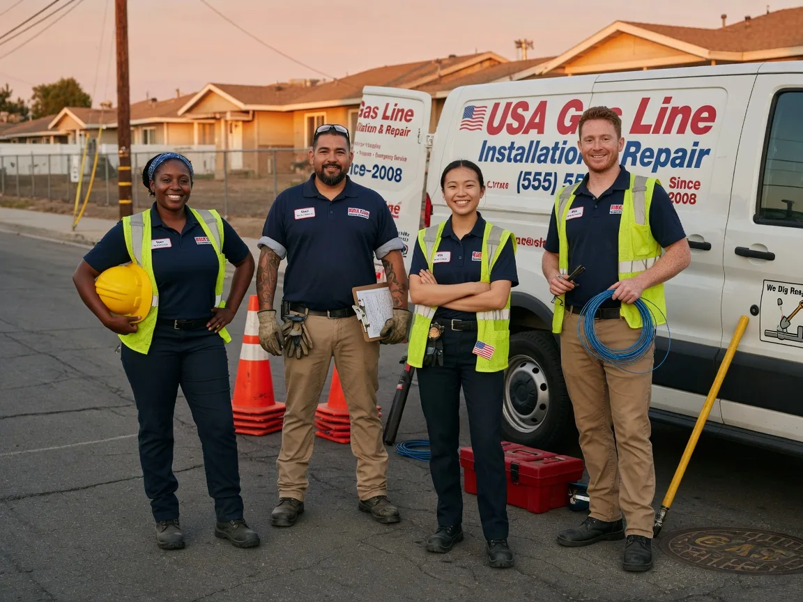 Gas Line Installation company in Middletown, VA